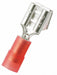 Wire Disconnect Brass Red Nylon PK50