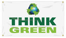 Safety Banner 28in x 48in Poly Sheeting