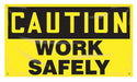 Safety Banner 28in x 48in Poly Sheeting