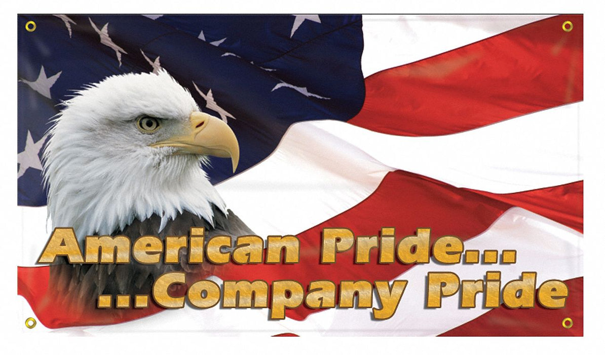 Safety Banner 28in x 48in Poly Sheeting