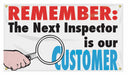 Safety Banner 28in x 48in Poly Sheeting