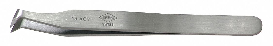 Precision Tweezers Steel 4 1/2 L
