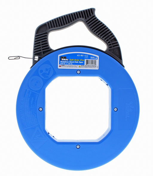 Fish Tape 1/8 In x 240ft Stainless Steel