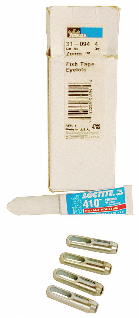 Fish Tape Round Steel 3-1/2 in L