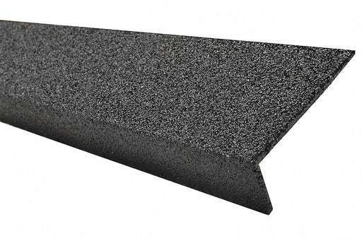 FRP Stair Nosing Black 24in W Fiberglass
