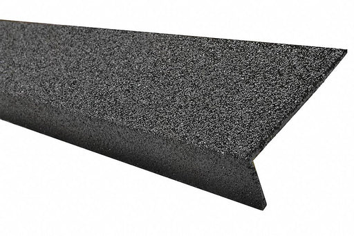 FRP Stair Nosing Black 36in W Fiberglass
