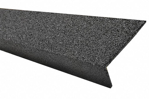 FRP Stair Nosing Black 60in W Fiberglass