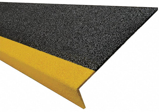 FRP Step Cover Ylw/Blk 36  Fbrglss