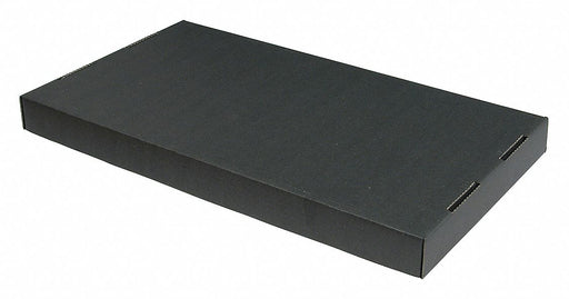 ESD Cndct Lid Black Cardboard 23 1/2 in