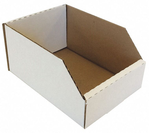 CorrugatedShelfBin 6inL 4inW Cardboard