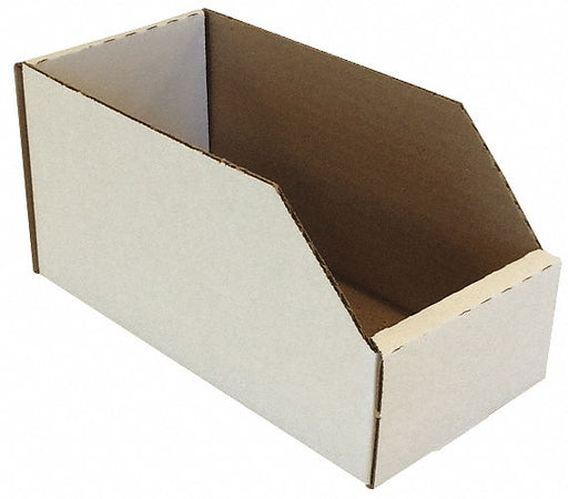 CorrugatedShelfBin 9inL 4inW Cardboard