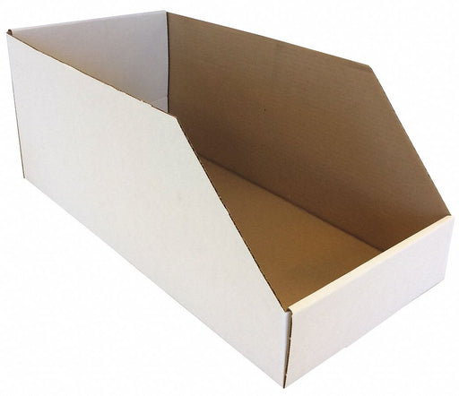 CorrugatedShelfBin 24inL 11inW Cardboard