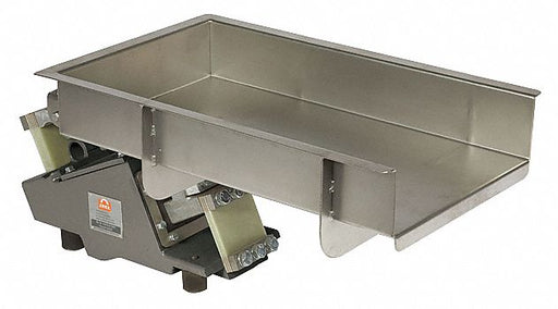 Vibratory Feeder 10 in W x 24 in L Flat