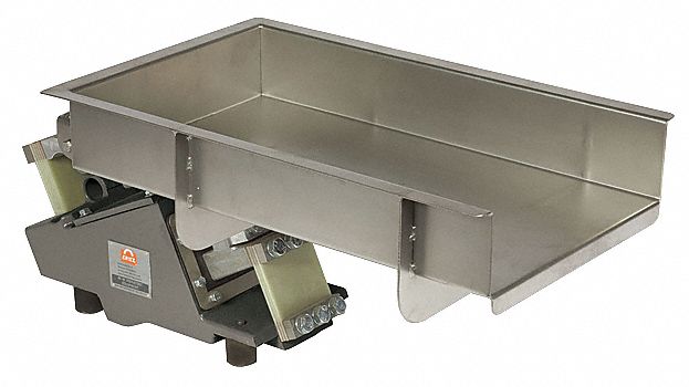 Vibratory Feeder 14 in W x 24 in L Flat