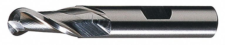Ball End Mill 0.25 in HSS