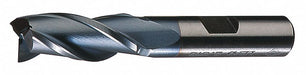 Sq. End Mill Single End HSS 1/2 