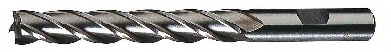 Sq. End Mill Single End HSS 1 