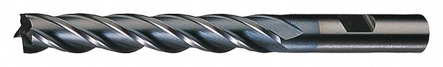 Sq. End Mill Single End HSS 1/2 
