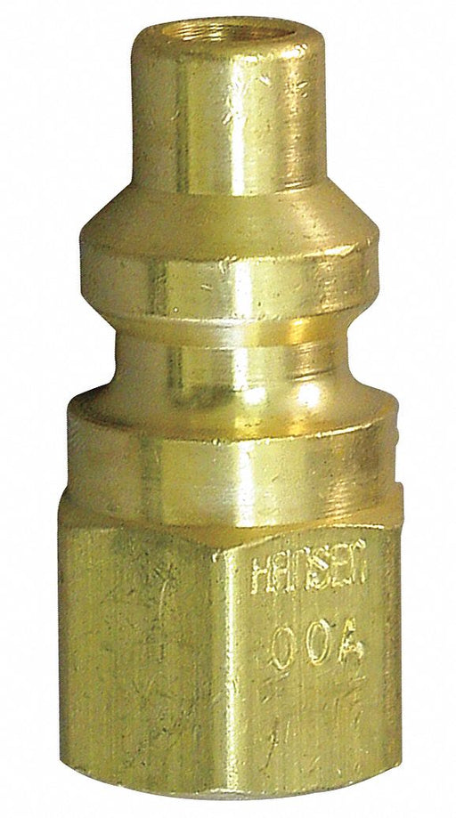 Coupler Plug (F)NPT 1/4 Brass