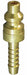 Coupler Plug Hose Barb 1/4 Brass