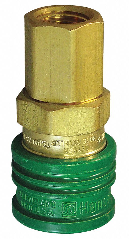 Coupler Body (F)NPT 1/4 Brass