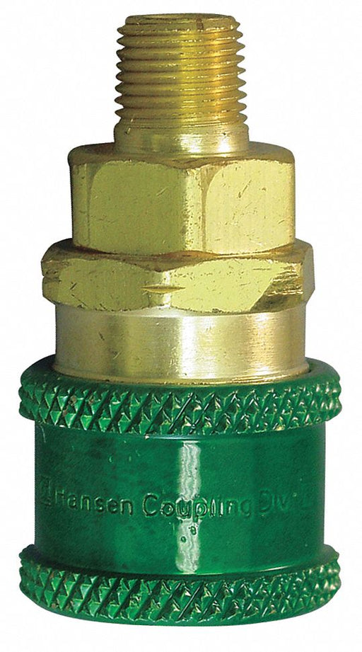 Coupler Body (M)NPT 1/4 Brass