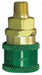 Coupler Body UNF 1/4 Brass