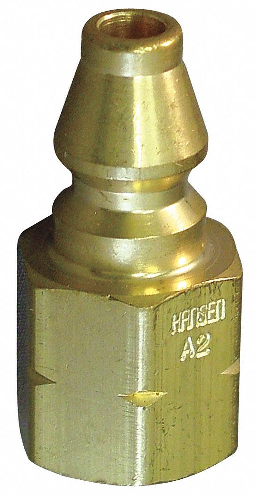 Coupler Plug (F)NPT 1/4 Brass