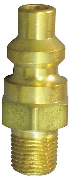 Coupler Plug (M)NPT 1/4 Brass