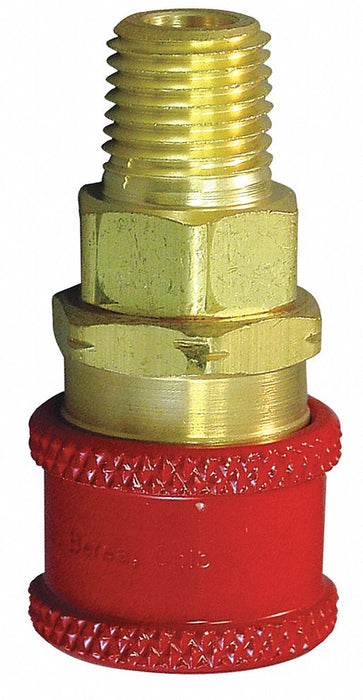 Coupler Body (M)NPT 1/4 Brass