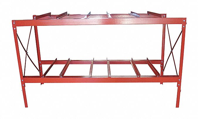 Drum Rack 55 gal Dia 23 1/2in Red