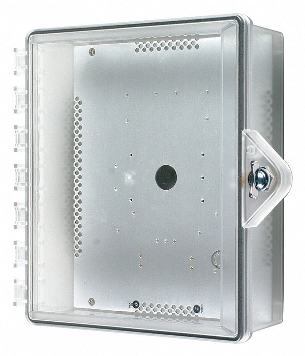 Enclosure Clear Polycarbonate Thumb Lock