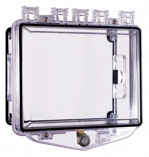 Enclosure Open Clear Surface Key Lock