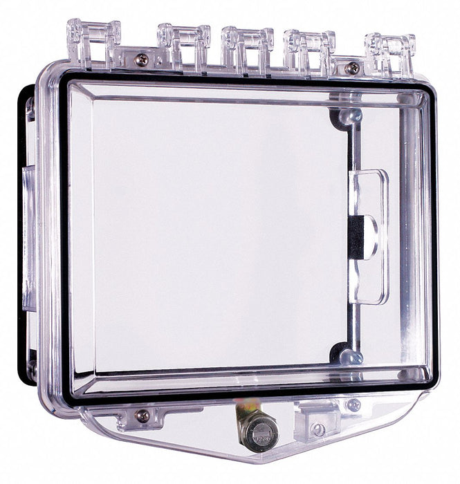 Enclosure Open Clear Surface Key Lock