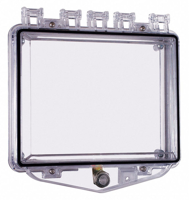 Enclosure Open Clear Flush Key Lock