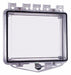 Enclosure Open Clear Flush Thumb Lock