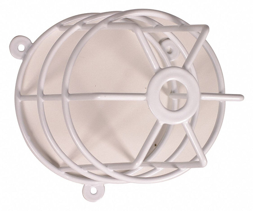Beacon and Sounder Cage White Steel