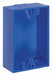 Back Box Polycarbonate Blue