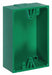Back Box Polycarbonate Green