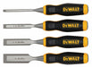 Chisel Set 4 Pieces 1 3/4 1/2 1/4 In.