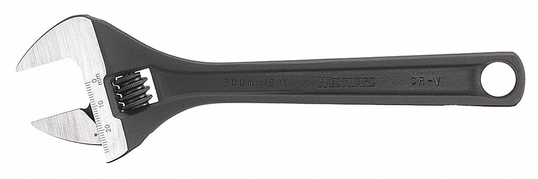Adj. Wrench CV Steel Black Phosphate 10 