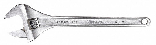 Adj. Wrench CV Steel Chrome 24 