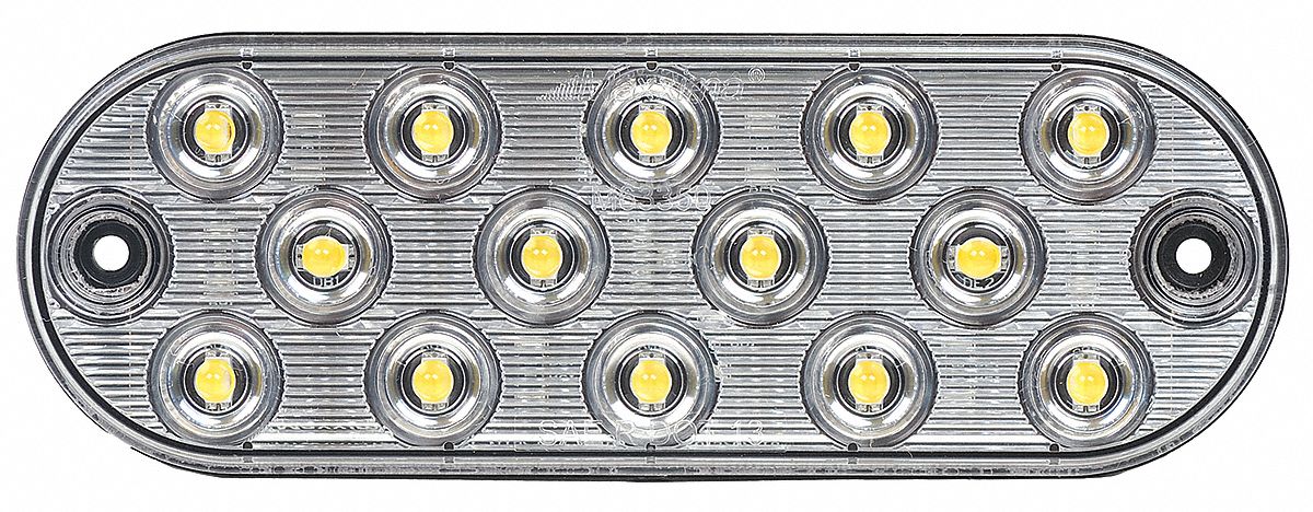 Back Up Lamp Oval White
