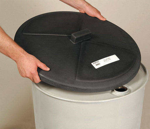 DrumCover Black Polyethylene 25.5inL