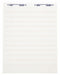 Precut Label Sheet White Vinyl PK40