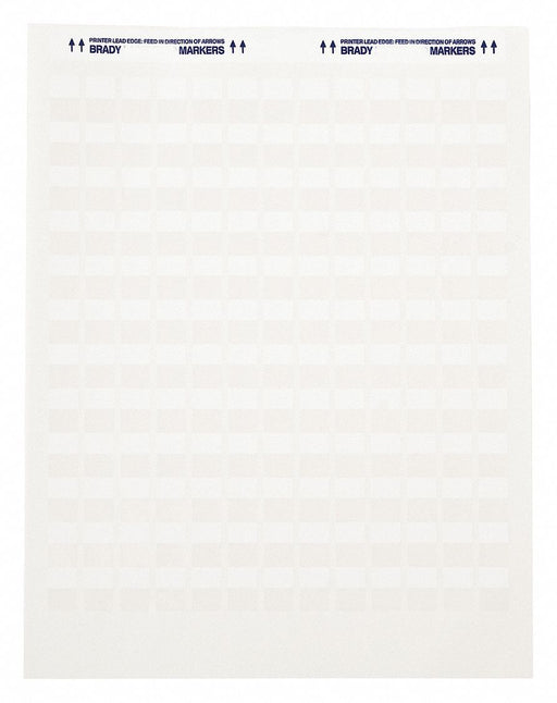 WraparoundLabel White Vinyl PK45