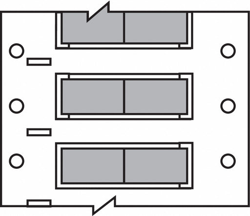 Sleeve Label Gray Polyolefin 3/4 in W
