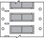 Sleeve Label Gray Polyolefin 3/4 in W