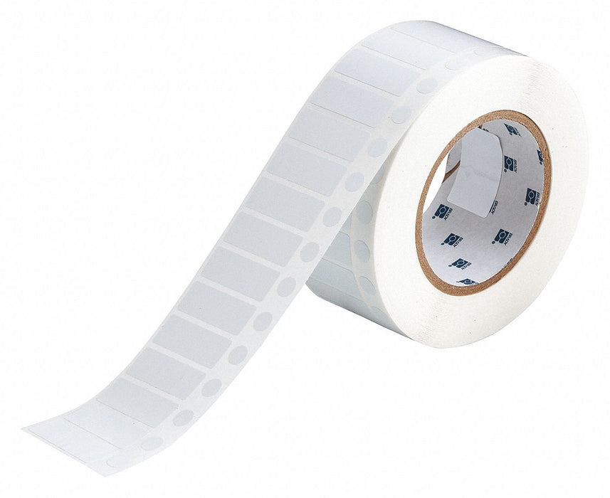 Pre-Cut Label Stock Roll White Matte