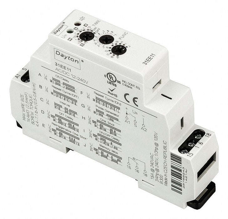 MultiFunTimeDelayRelay 240VAC 6Pins